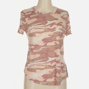 T.la Cotton Blend Camo Short Sleeve Tees Size S - Set of 2